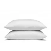 Lot de 2 Oreillers super gonflant coton bio 65x65 cm - Ferme