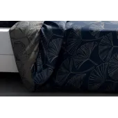 Motifs housse de couette 220x240 cm Ginko Réversible