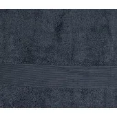 Lot de 2 Draps de Bain Eponge 600 g/m²  100 % coton - Anthracite