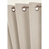 zoom rideau galena blanc cassé