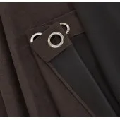 rideau Galena envers polaire noir