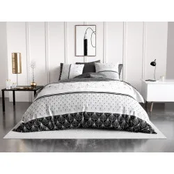 Housse de couette CASTA 220x240 cm 57 Fils 100 % Coton