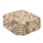 Lot de 6 galettes de chaise Montagne Beige