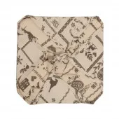 Lot de 6 galettes de chaise Montagne Beige