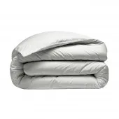 Housse de couette 280X240 percale 80 Fils blanc