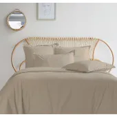 Housses de couettes 280X240 + 2 taies percale 80 Fils ficelle