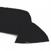 Taie de traversin 43x185 cm fabrication française 100% coton noir