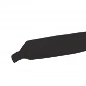 taie de traversin noire fabrication française