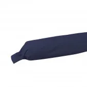 taie de traversin bleu foncé fabrication française