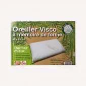 Encart oreiller Rectangulaire Mémoire de Forme VISCO
