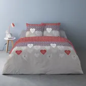 Housse de couette petits cœurs