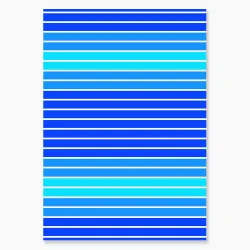 Serviette double Camaïeu de bleu 140x180 cm