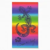 serviette de plage lézard 90x170