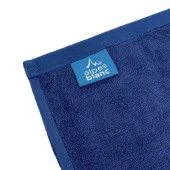 Lot de 5 serviettes coton et Bambou marque Alpes Blanc bleu monaco