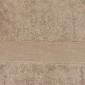 zoom serviettes 100% coton 70x140 cm 600 grammes / m² taupe