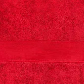 zoom serviettes 100% coton 70x140 cm 600 grammes / m² rouge