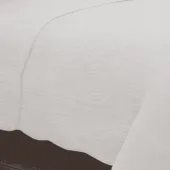 Motif Couvre lit Blanc - 260x260