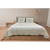 Couvre-lit peaceland abeille fond chambre