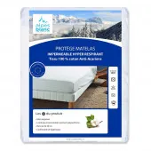 Encarts Protège matelas Ultra Respirant Imperméable et Anti-acariens