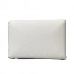 Oreiller visco fraicheur mémoire de forme 40x60 cm ferme fond blanc