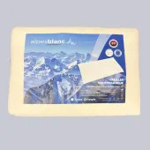 Oreiller visco fraicheur mémoire de forme 40x60 cm ferme housse amovible avec fermeture éclair avec encart