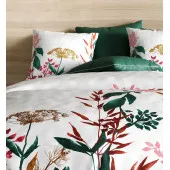 housse de couette coton bio 220x240 cm HERBIER zoom taies