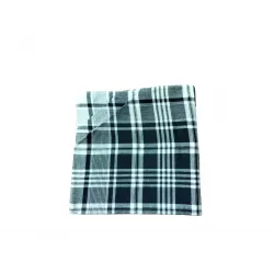 Mouchoirs Carreaux Bleu et Blanc 50x50cm