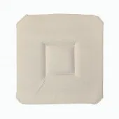 Lot de 6 Galettes de chaise - Beige par deux  verso