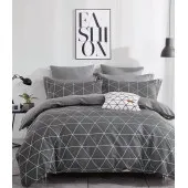 housse de couette losange percale 80 fils