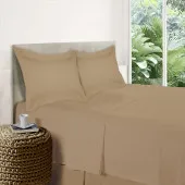 Parure de Draps Percale de coton mastic
