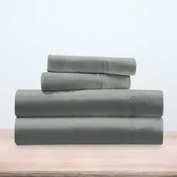 parure de draps nuit des vosges 4pièces gris