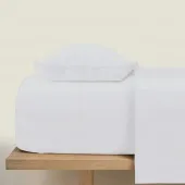 parure de draps nuit des vosges 1 places blanc