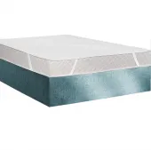 Protège Matelas Molleton Coton Élastomère 200g/m²  140x190 Plateau