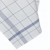 1 torchon Professionnel cali Bleu coton et Lin 70x70