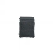 Gant de toilette gris foncé  20x15cm