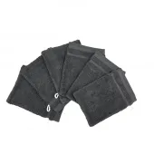 Gant de toilette gris foncé  20x15cm