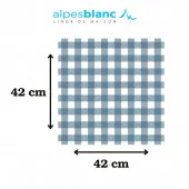 Lot de 6 mouchoirs en tissu Gauthier dimensions 42x42 cm