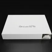 Coffret housse de couette 220x240 cm satin de coton 120 fils/cm²