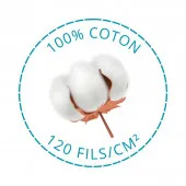 Satin de coton 120 fils