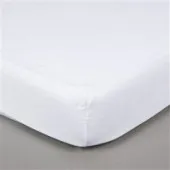 Protège Matelas Molleton Coton 200g/m² Imperméable 2x70x190 Drap Housse
