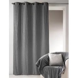 Rideau Polaire Gris - 140 x 260 cm 