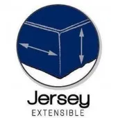 Drap Housse  Jersey 180x200 Maxi Bonnets Coton Extensible Rubis