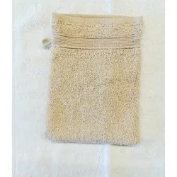 Lot de 10 Gants de Toilette Éponge 600gr/m² Coton - 20x15cm