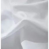 Housse de Couette 240x280 uni blanche coton + 2 taies carrées assorties