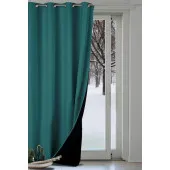 Rideau GALENA Isolant thermique à  Œillets 140x260