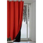 Rideau GALENA Isolant thermique à  Œillets 140x260