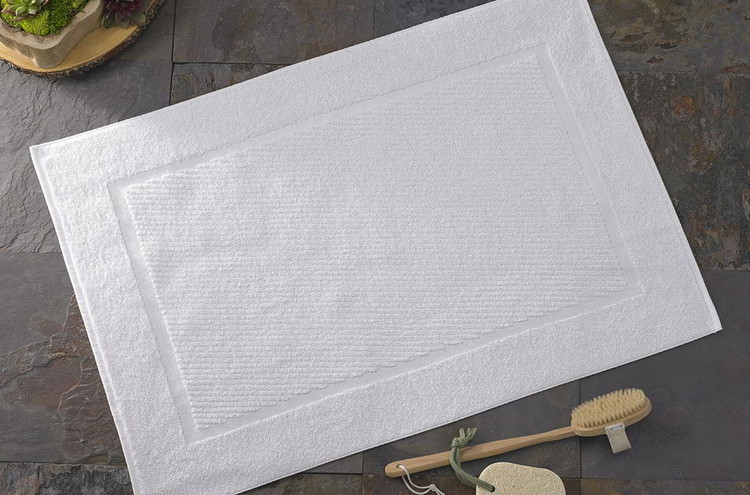 Sélection de tapis de bain Alpes Blanc 