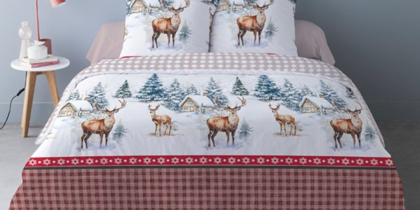 Housses de couette et parures de lit en flanelle : le linge de lit chaud idéal pour l’hiver